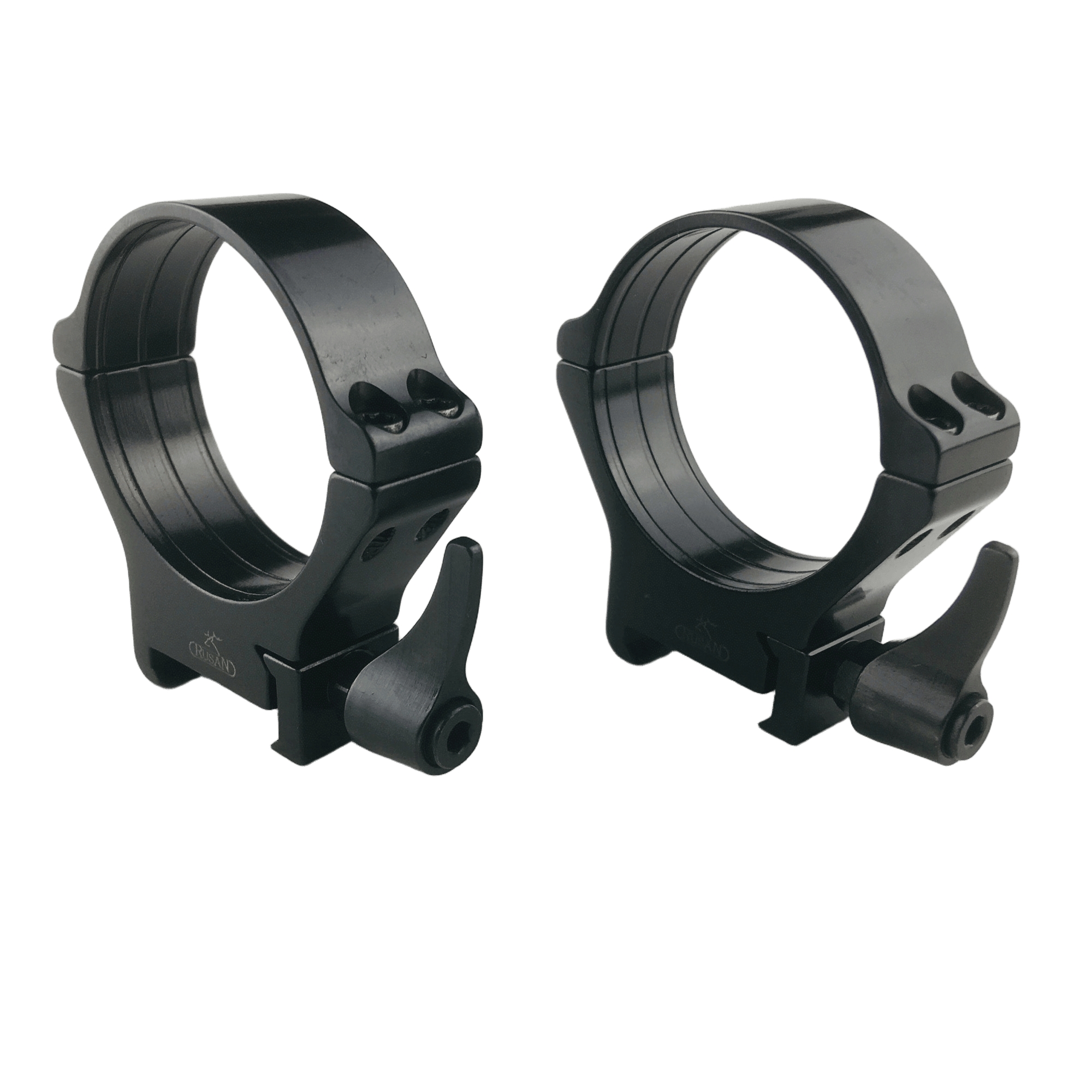 Rusan Steel Quick-Release Picatinny & Weaver rings - 40 mm, Height 11mm