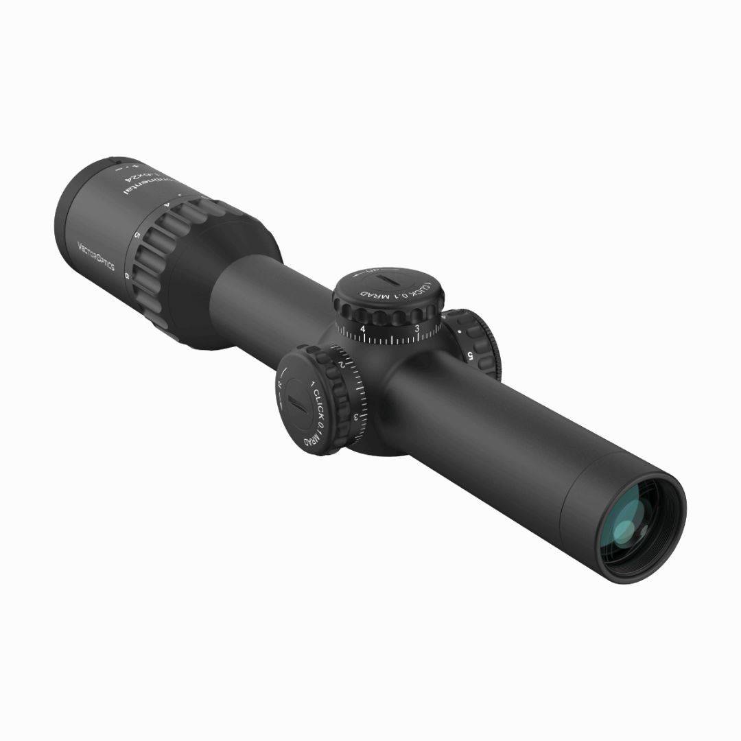 Vector Optics Continental 1-6x24i Fiber SFP IR VET-FDR 1/10MIL 30mm LVPO Tactical Rifle Scope