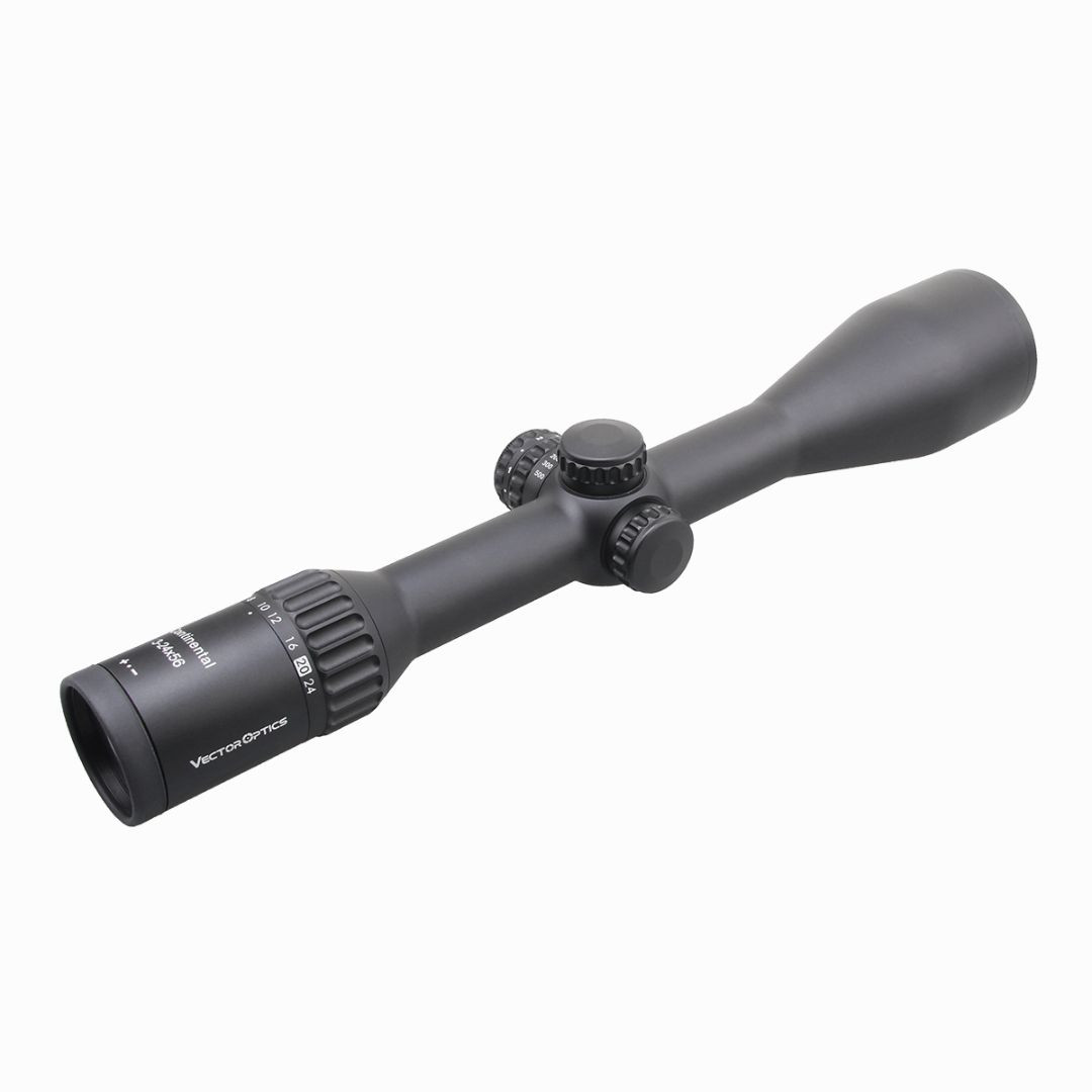 Vector Optics Continental x8 3-24x56 SFP ED IR German #4 Fiber 1/4MOA 30mm Rifle Scope