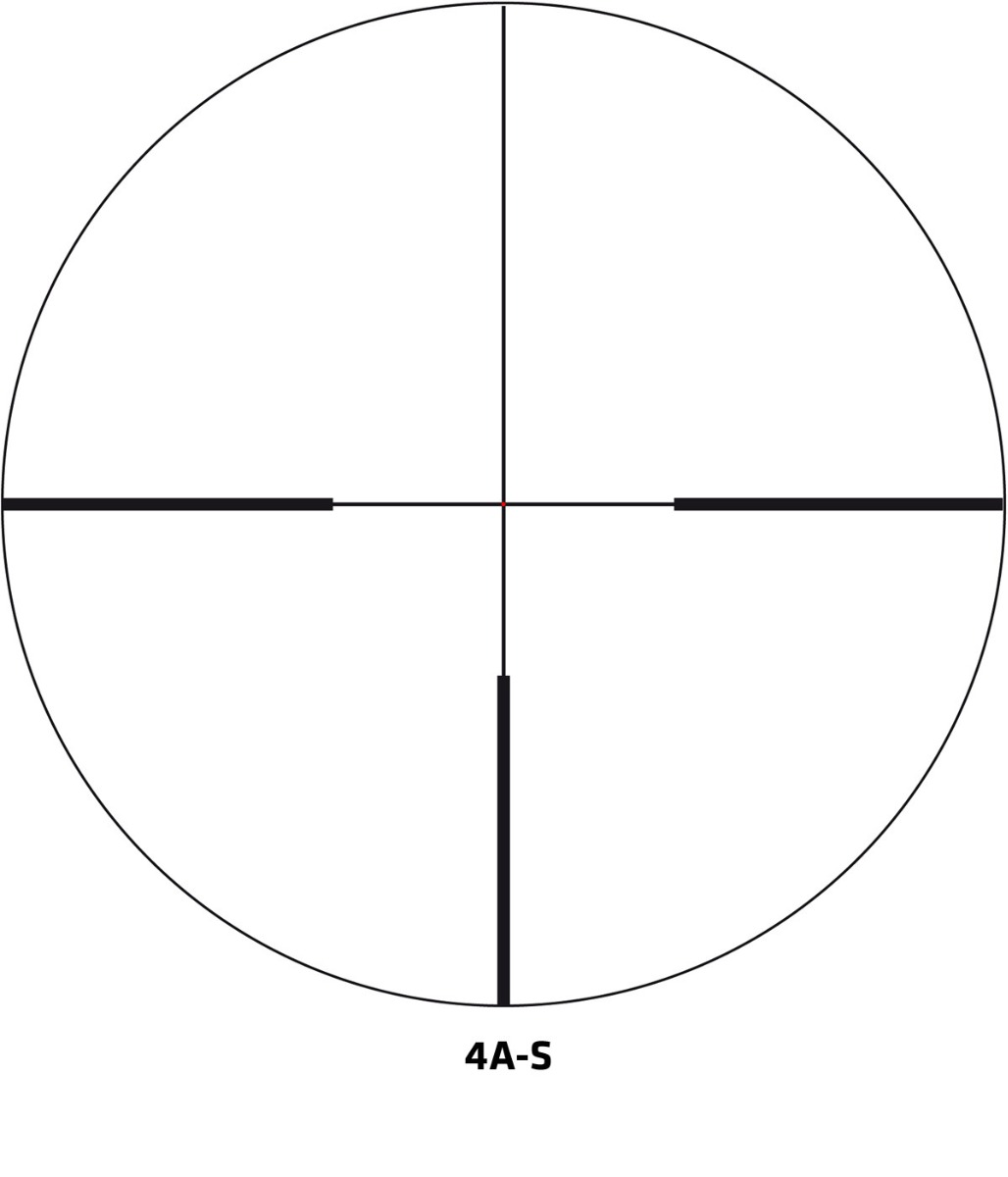 Delta Titanium 1-6x24 HD Illuminated 4A S Rifle Scope
