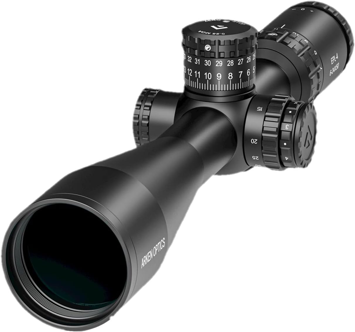 Arken Optics EPL4 6-24x50 FFP VHR Illuminated Rifle Scope -MOA