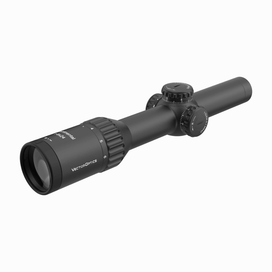 Vector Optics Continental 1-6x24i Fiber SFP IR VET-FDR 1/10MIL 30mm LVPO Tactical Rifle Scope