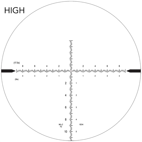 ** SUPPLIER DISPATCH​​** Nightforce ATACR 7-35x56 F2 Illuminated SF ZS SFP MIL-C 0.1 MRAD Zero Stop Riflescope
