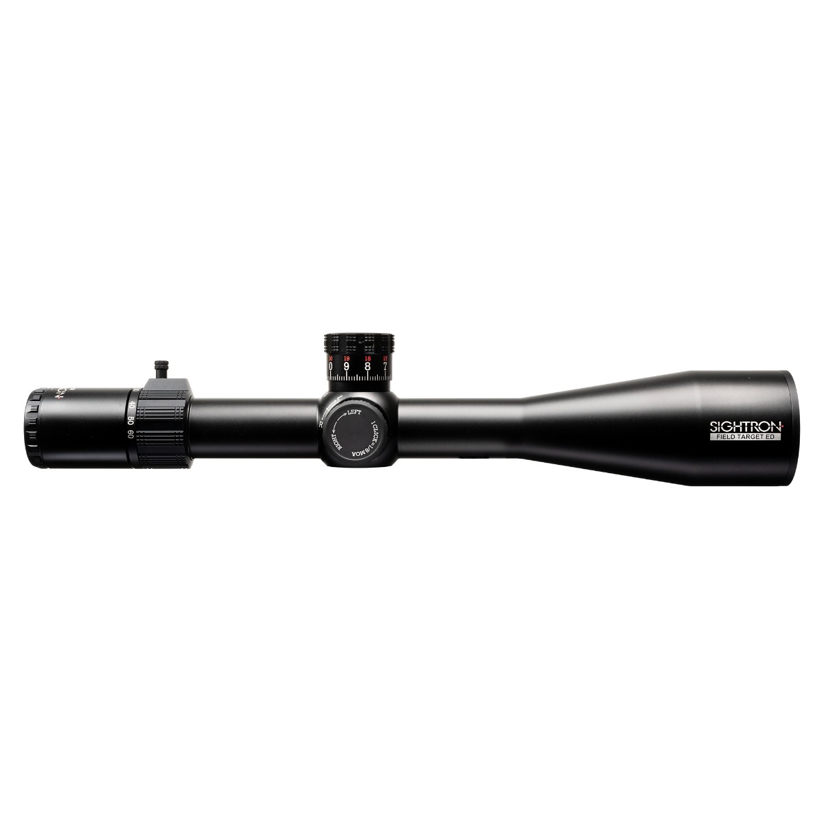 SIGHTRON S6 10-60x56 ED SFP illuminated Field Target Riflescope MOA-2FT Reticle + Garima Magnetic Wheel