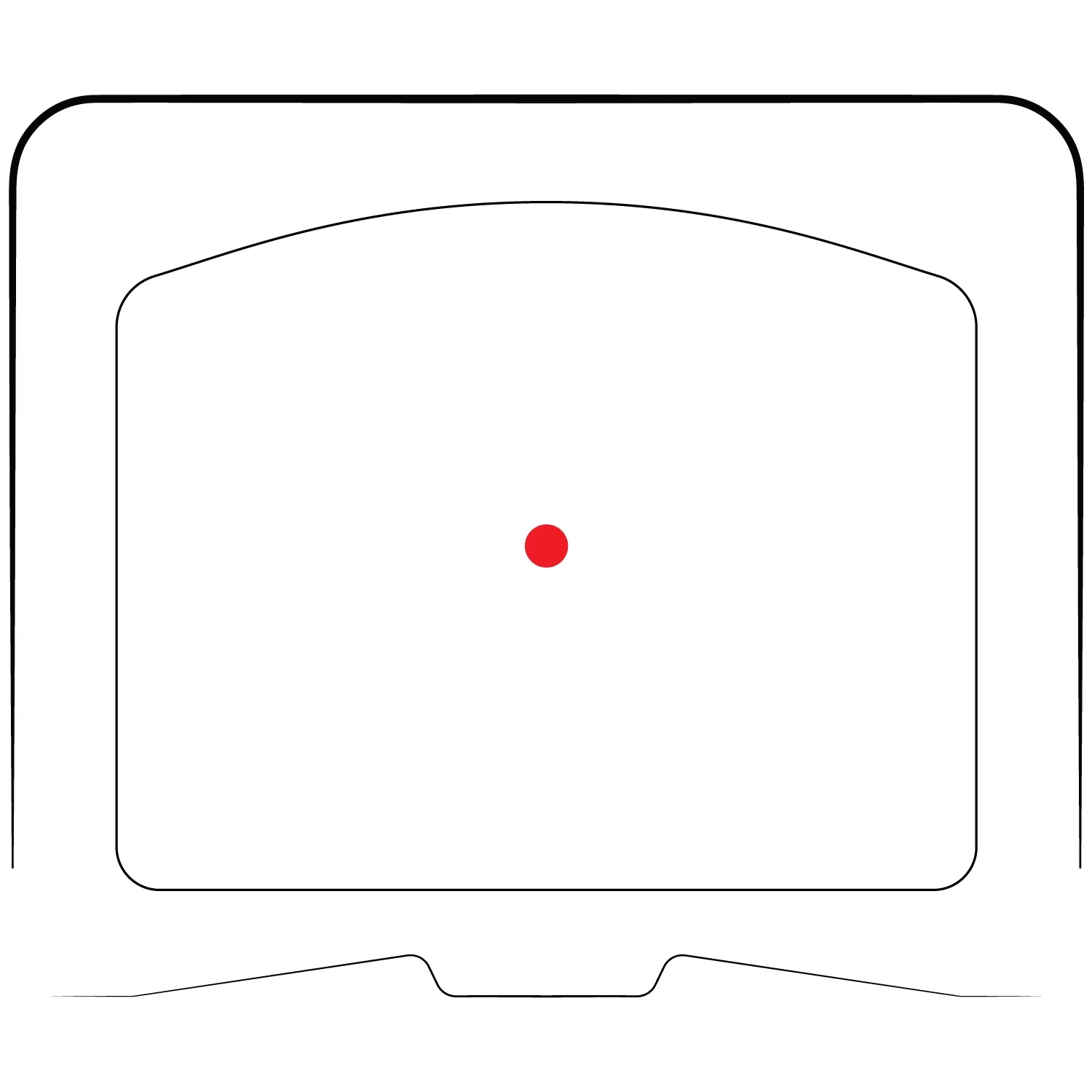 Vortex Optics Defender CCW 6 MOA Red Dot Sight Picatinny & Shield RMSc