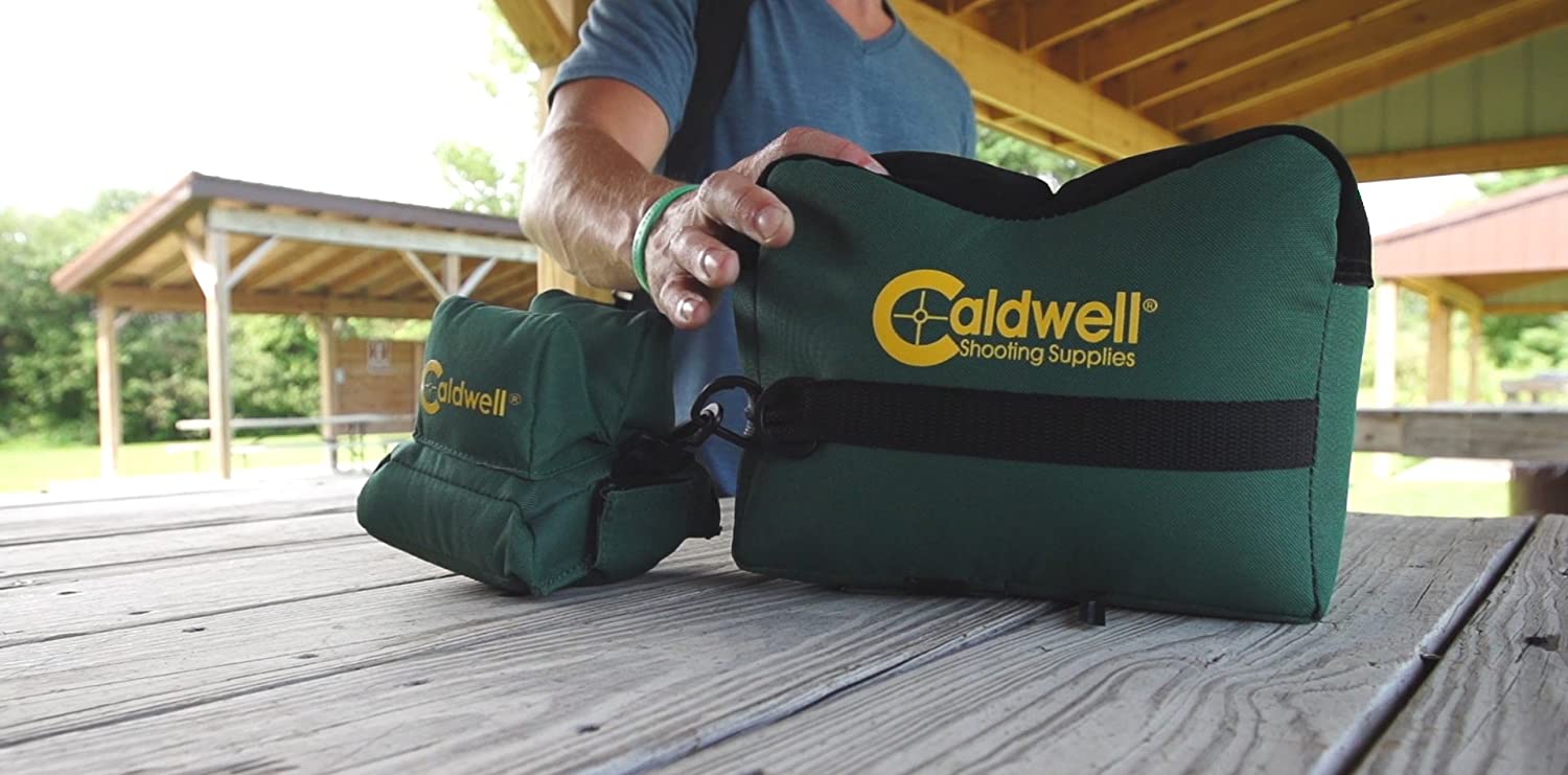 Caldwell Deadshot Shooting Bags Front and Rear Filled Set