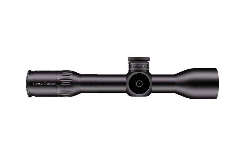 Schmidt & Bender EXOS 3-21x50 SFP Illuminated LRH-MOA ST II LT 1/4 MOA CCW Rifle Scope