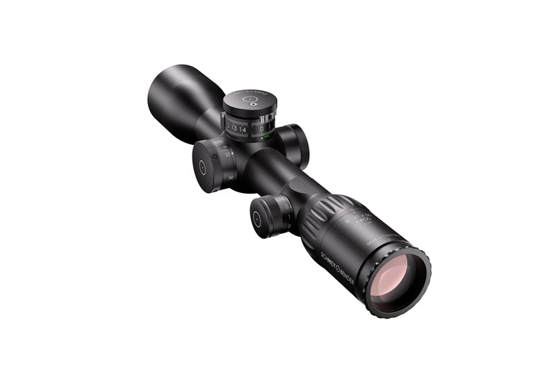 Schmidt & Bender Exos 3-21x50 LP SFP Illuminated D7 1cm ccw ST II-B LT/ST Zero Stop (ZC) Rifle Scope