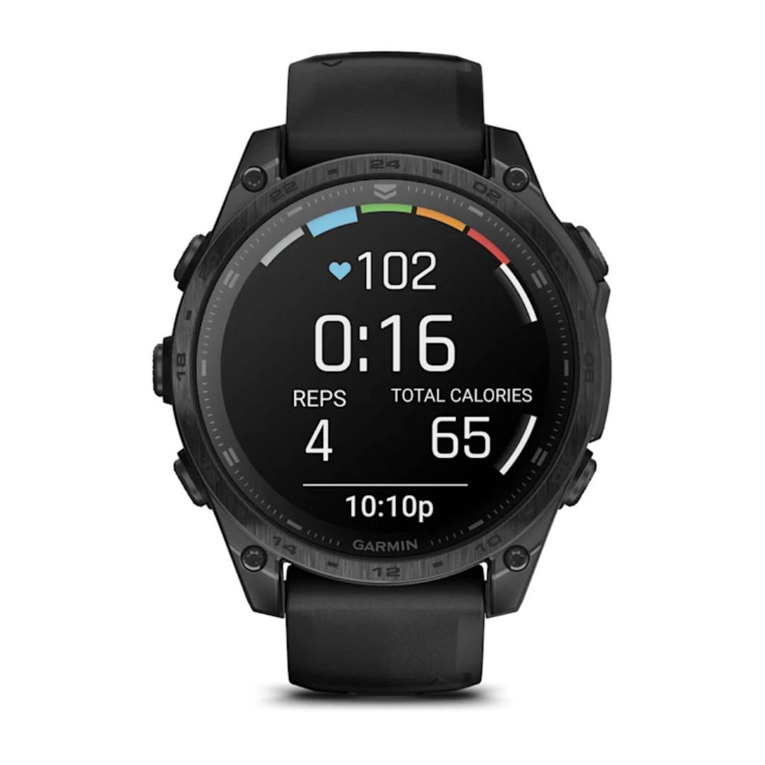 Garmin Tactix 8 47mm AMOLED Smart Watch with Applied Ballistics Ultralight Solver