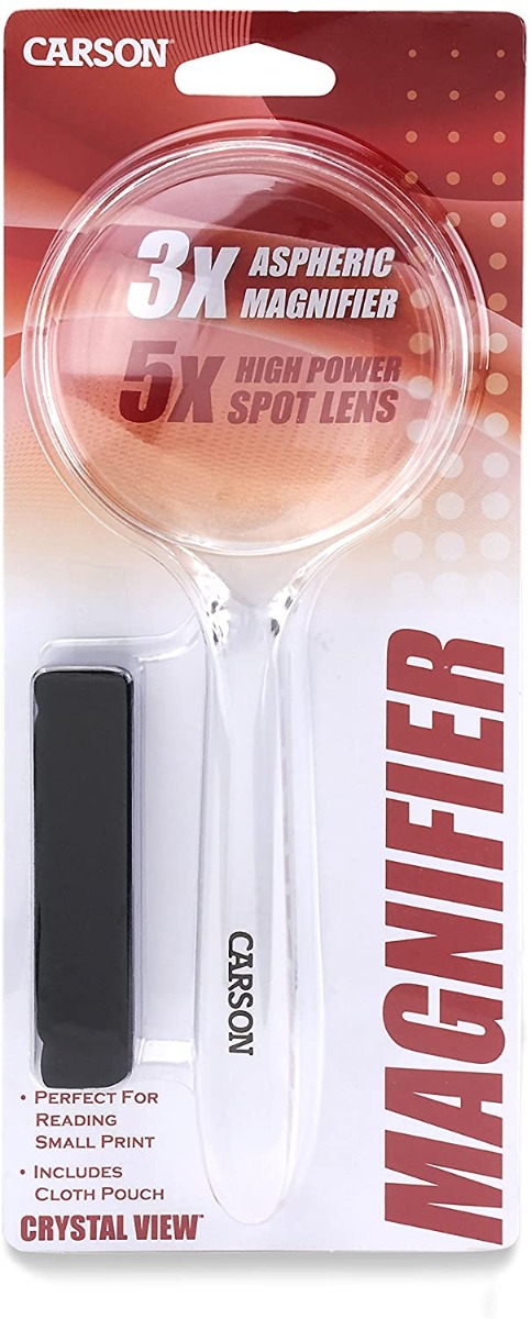 Carson CrystalView 3x Aspheric Magnifier