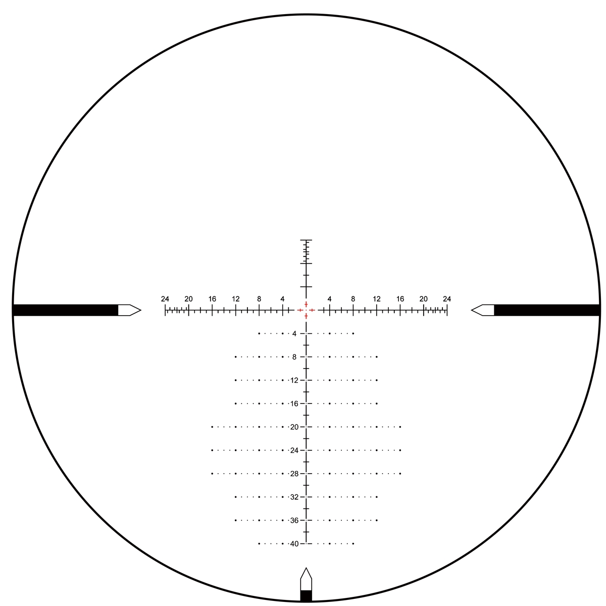 Vector Optics Tauron 6-24x50 HD IR FFP VTA-4 1/8MOA 34mm Rifle Scope