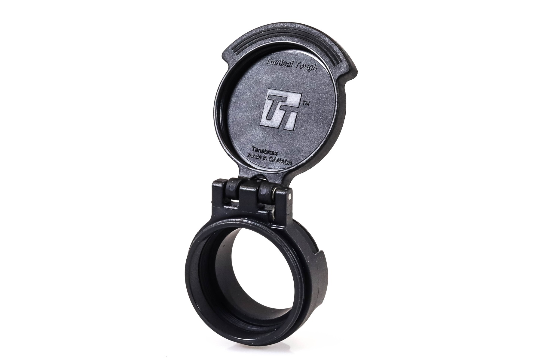 Tenebraex Flip-up Objective Lens Cover D24 mm - BLACK (With Mount Ring)