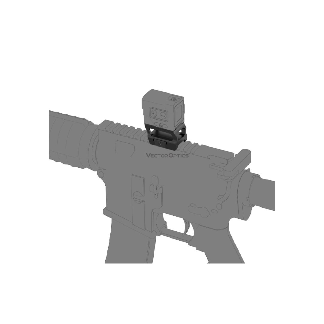 Vector Optics Red Dot Sigher Riser Weaver Mount VOD Footprint