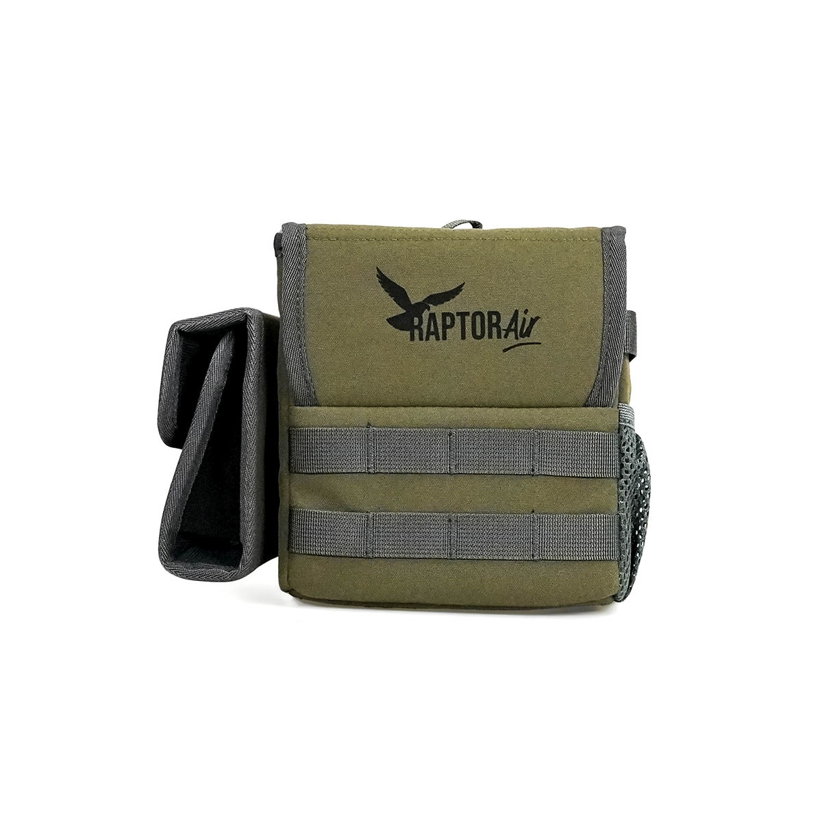 Raptor Air Magnetic Binocular Bag Pack with Detachable Side Pocket and Harness Straps