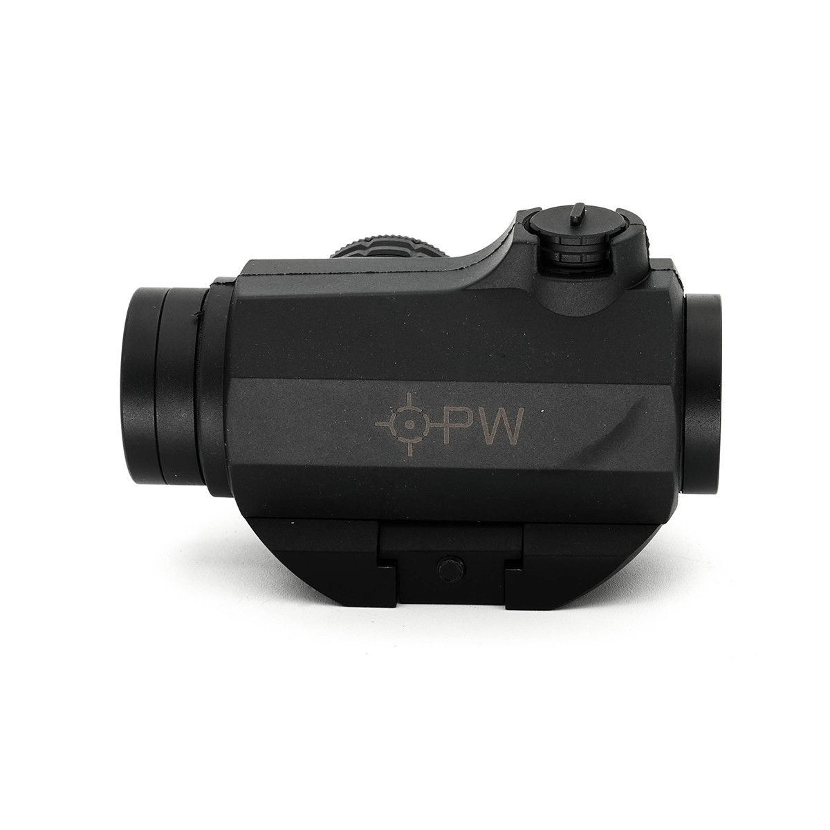 SPINA Optics OPW Branded Pathogen 1x20 2 MOA 50yd Red Dot Sight with QD Riser & Rheostat System