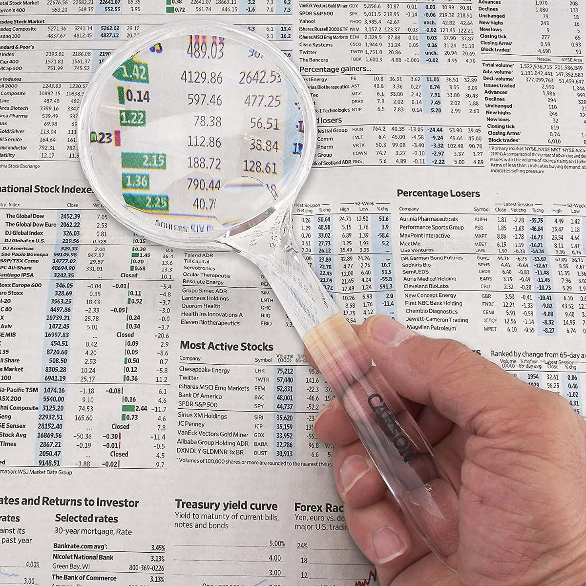 Carson CrystalView 3x Aspheric Magnifier