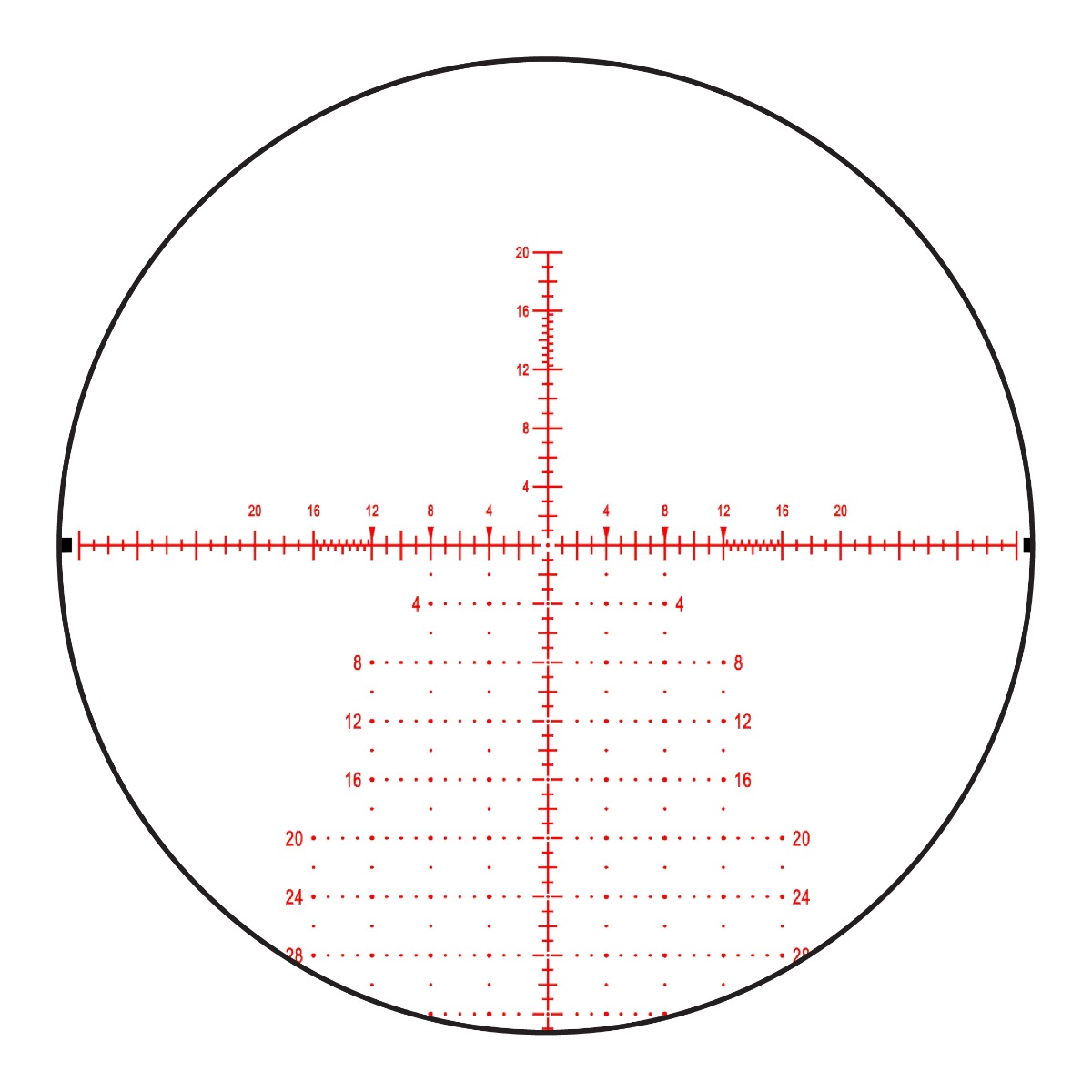 Element Optics Nexus Gen 2 4-25x50 FFP Illuminated APR-2D MOA Zero Stop 30mm Rifle Scope