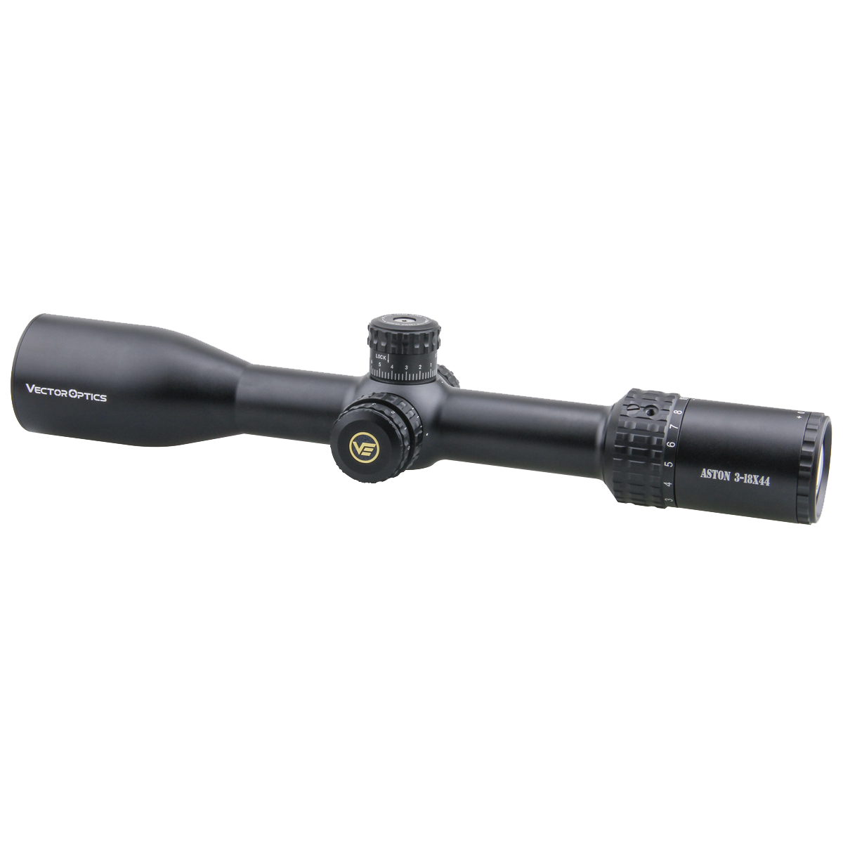 Vector Optics Aston 3-18x44 SFP Illuminated VHL-2 1/4 MOA Rifle Scope
