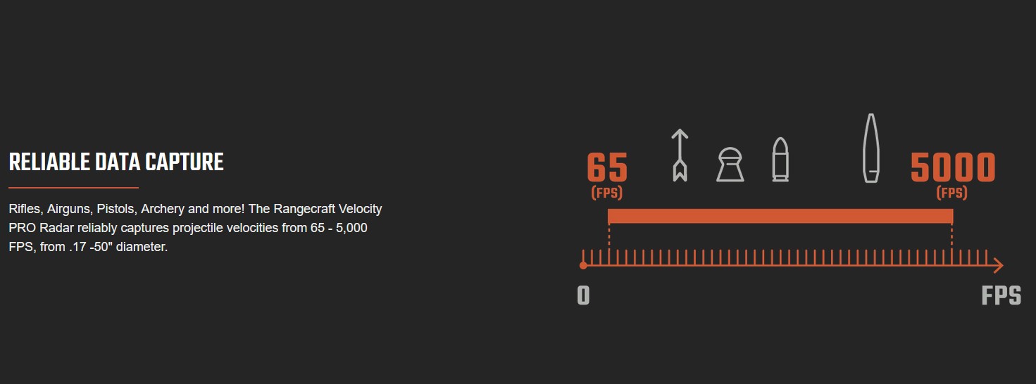 Athlon Optics Rangecraft Velocity PRO Radar Chronograph with Tripod
