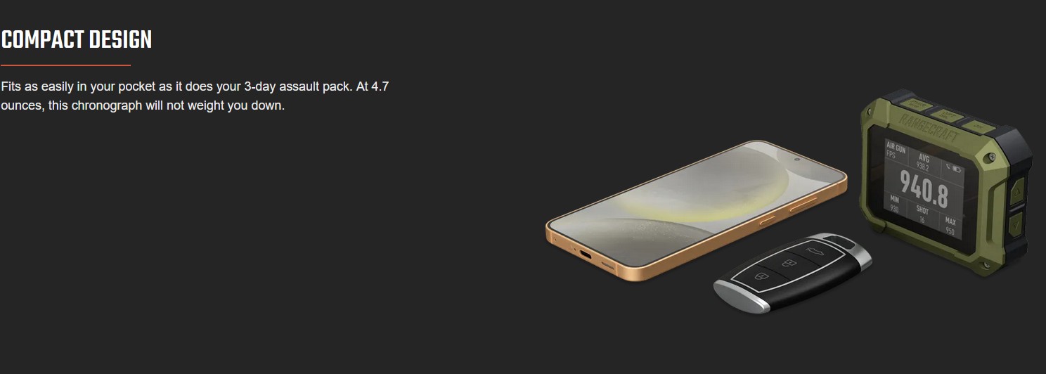 Athlon Optics Rangecraft Velocity PRO Radar Chronograph with Tripod