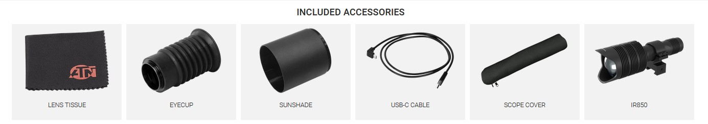 ATN X-Sight 5 5-25x PRO ED Smart Day/Night Hunting Rifle Scope