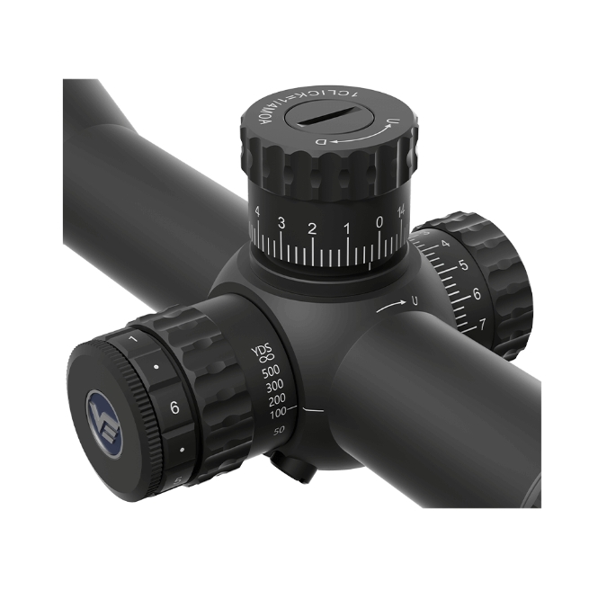 Vector Optics Sentinel 5-25x50 FFP HD VSE-5 1/4 MOA 30mm Rifle Scope