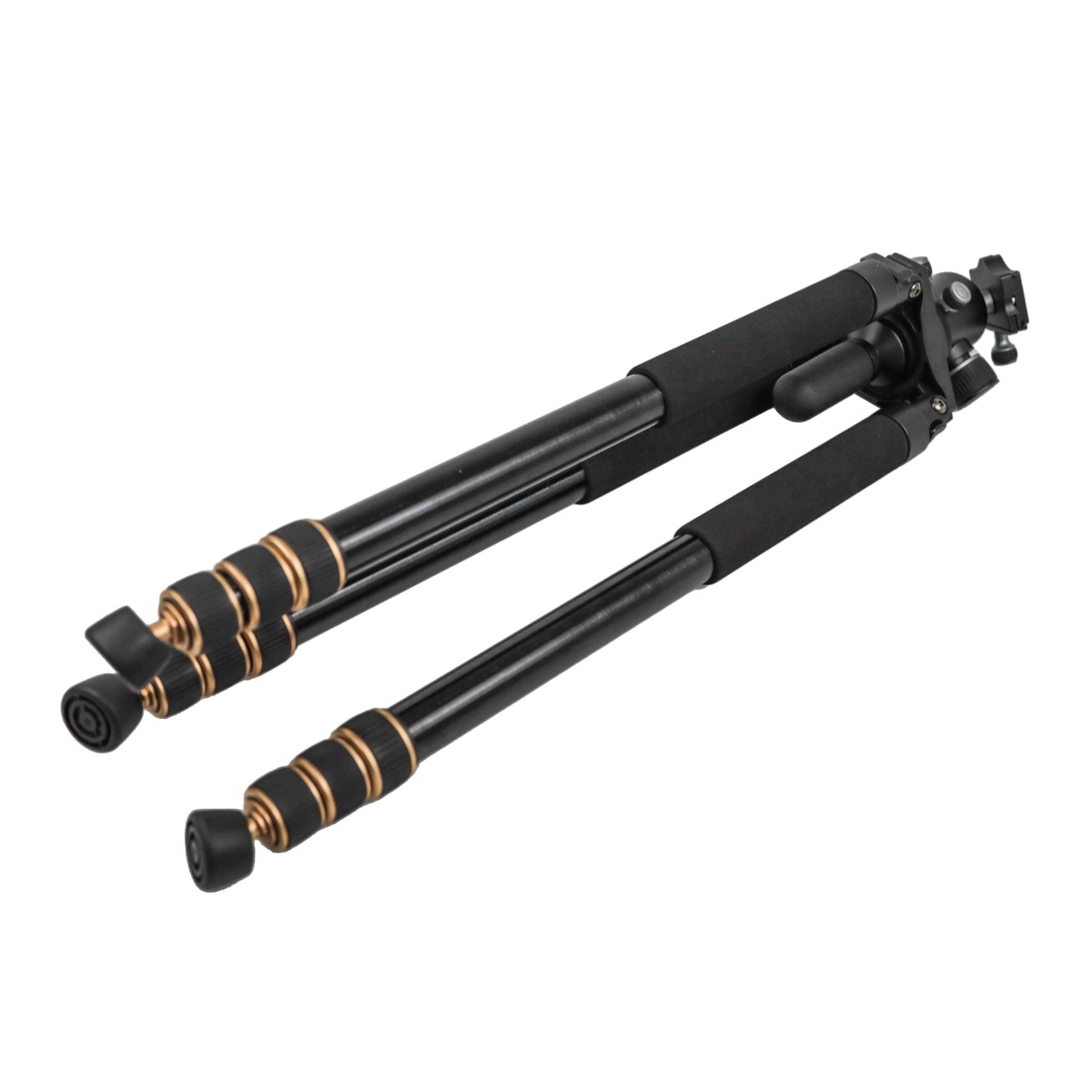 BASE Optics Heavy Duty Pan and Swivel Tripod  w/ Ball Head and Saddle Clamp (18kg Load)