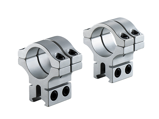 BKL-263 1" 2 Piece 1 Long Double Strap Medium Dovetail Scope Rings