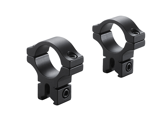 BKL-257H 1'' 2 Piece Single Strap High Dovetail Scope Rings