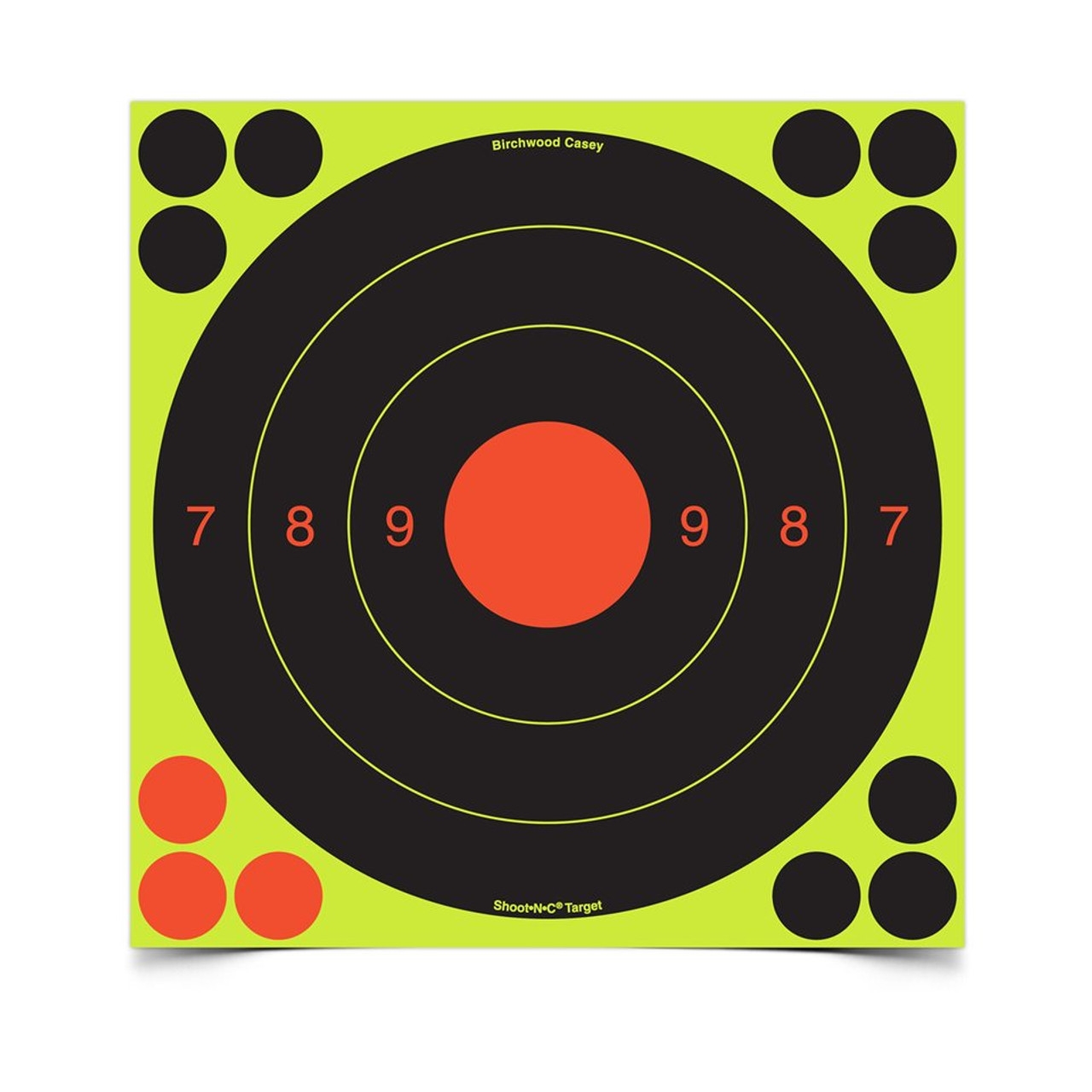Birchwood Shoot•N•C® 20cm UIT Adhesive Targets - Pack of 6 (With 72 Pasters)