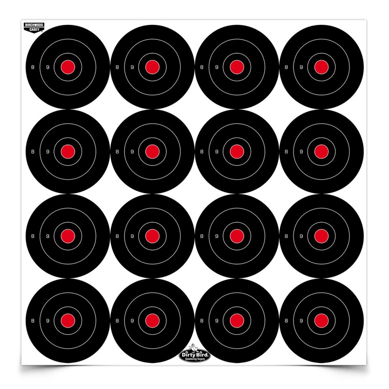 Birchwood Casey Dirty Bird® 3" Non-Adhesive Tagboard Targets - 192 Targets