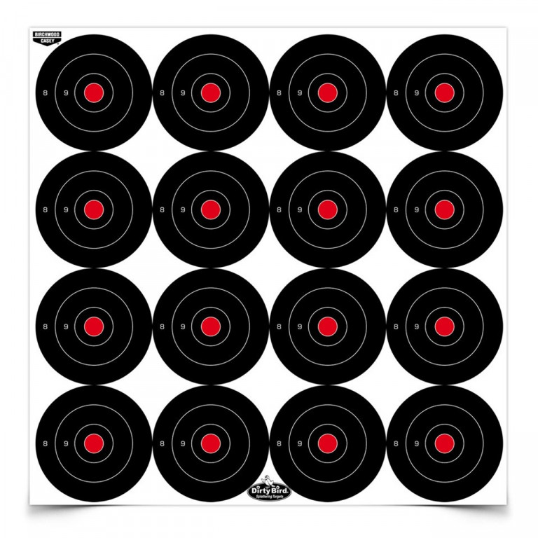 Birchwood Casey Dirty Bird® 3" Non-Adhesive Tagboard Targets - 192 Targets