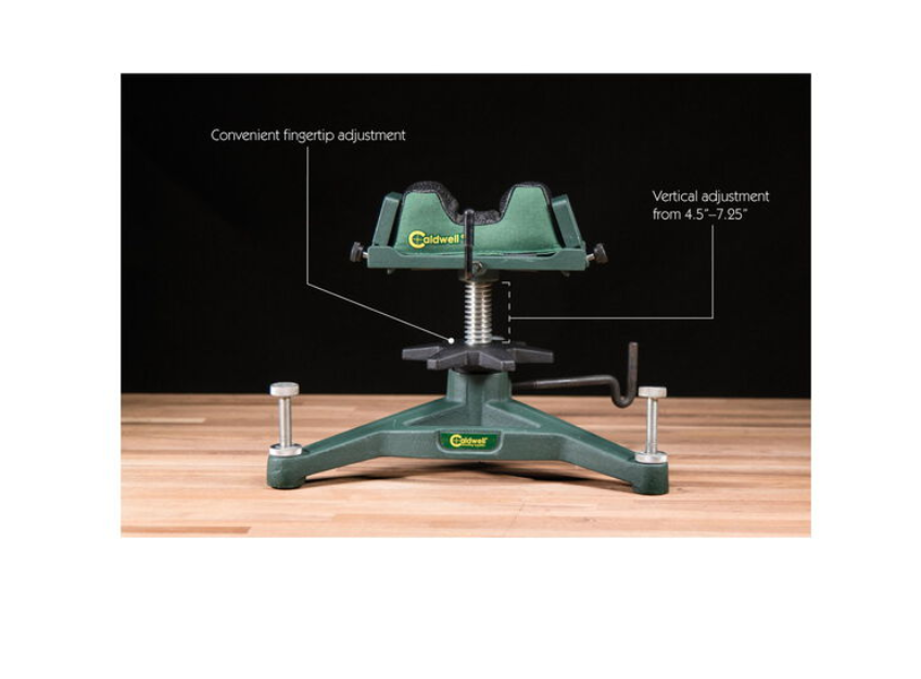 Caldwell Rock Deluxe Shooting Rest & Rear Bag Combo Bench Rifle Rest