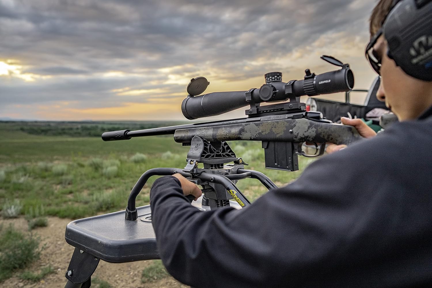 Caldwell Stinger Shooting Rest Adjustable Rifle Bench Rest Gun Support