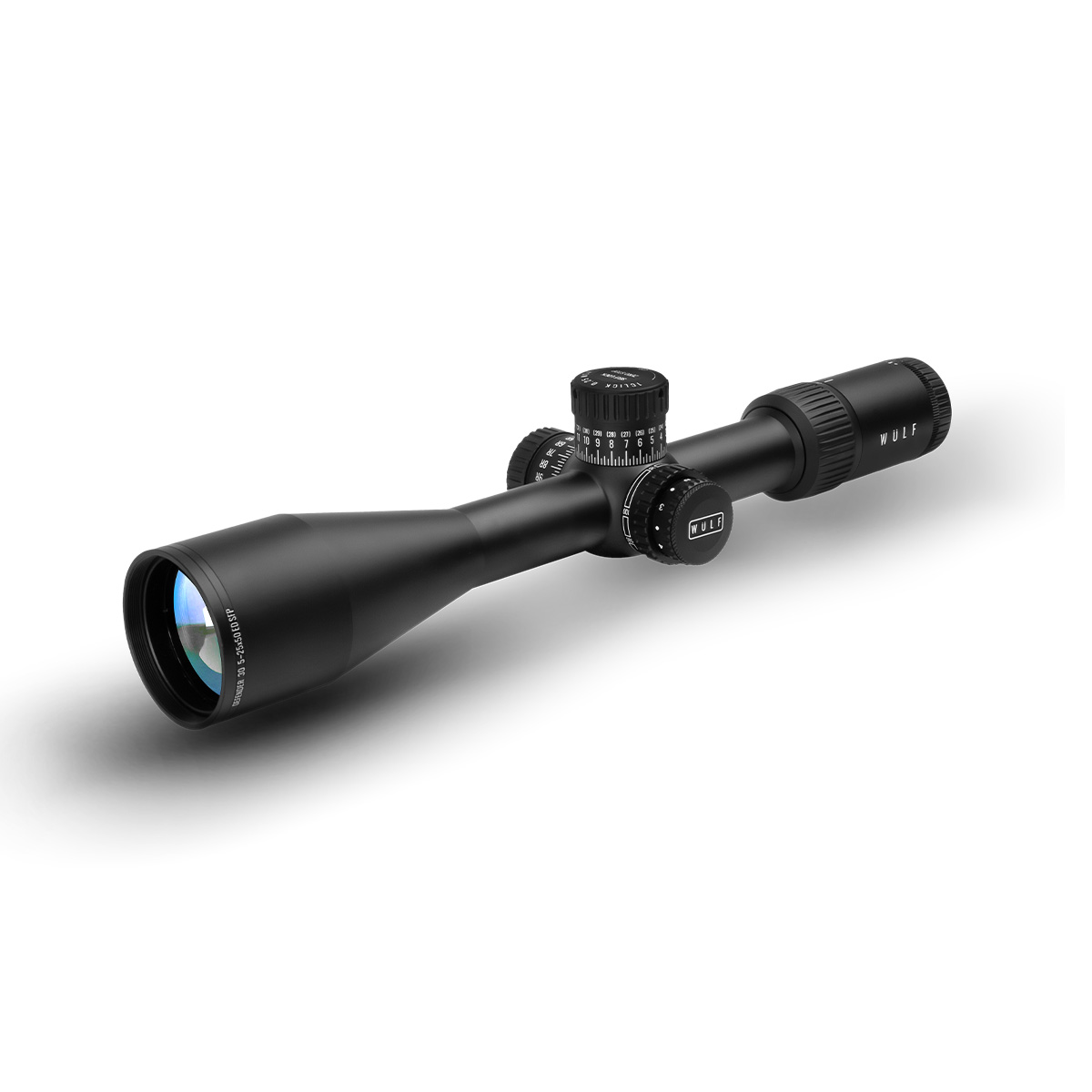 WULF Defender 30 5-25x50 ED SFP IR W-MOA 4 0.1MRAD 30mm Rifle Scope
