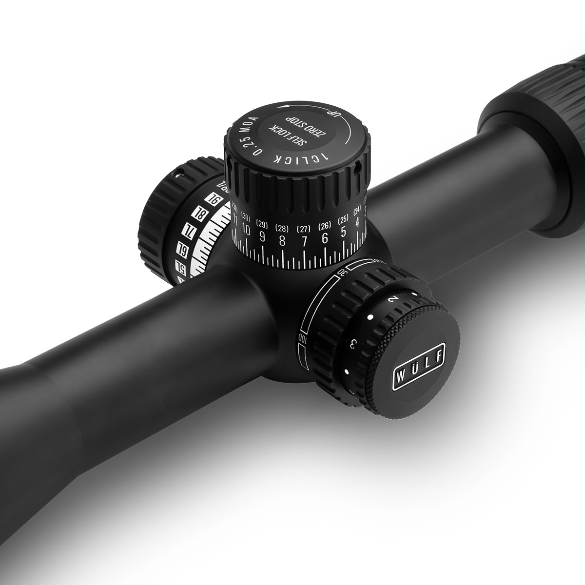 WULF Defender 30 5-25x50 ED SFP IR W-MOA 4 0.1MRAD 30mm Rifle Scope
