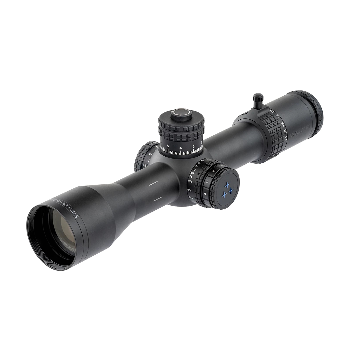 Delta Optical Stryker HD 3.5-21x44 FFP IR DLR-3 0.1MRAD 34mm Rifle Scope