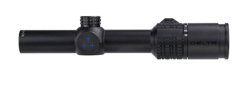 Delta Hornet 1-6×24 SFP Illuminated D2MR 0.1 MRAD Rifle Scope