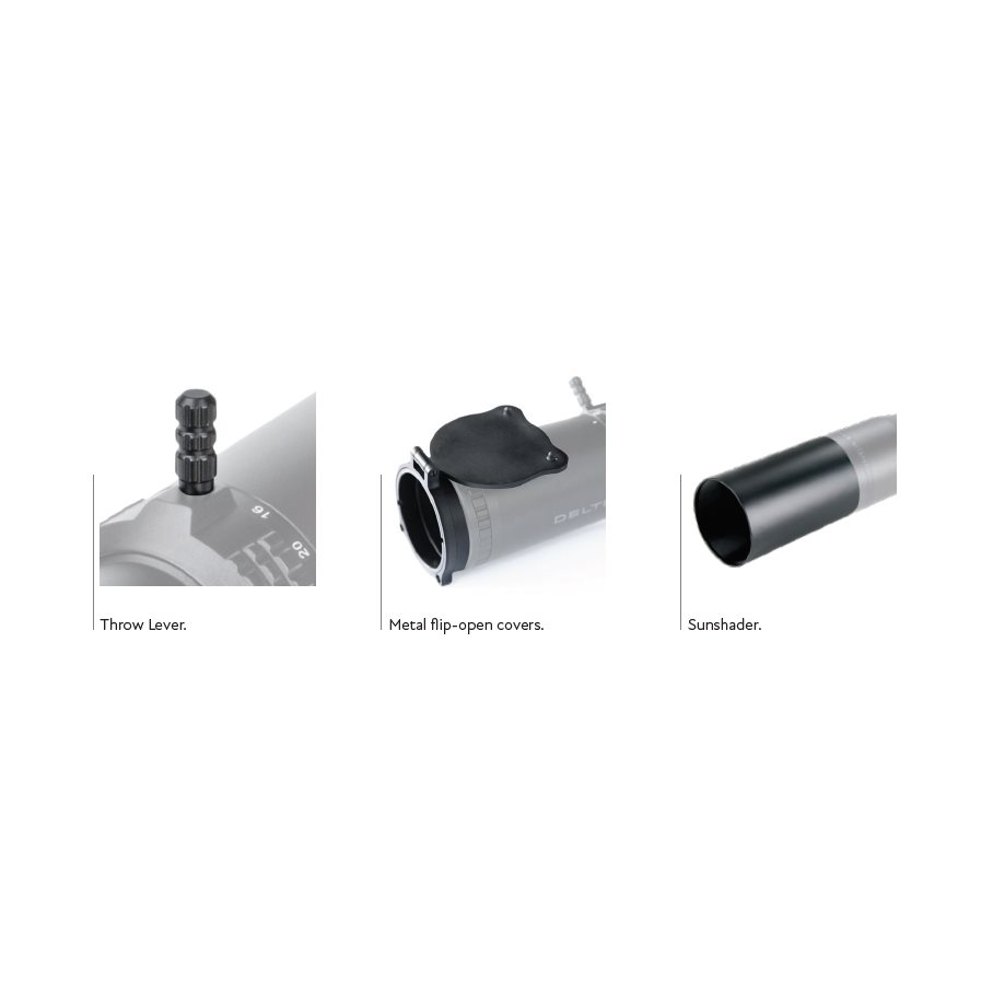 Delta Javelin 4.5-30x56 FFP SMR-1 Illuminated Zero Stop 34mm Rifle Scope