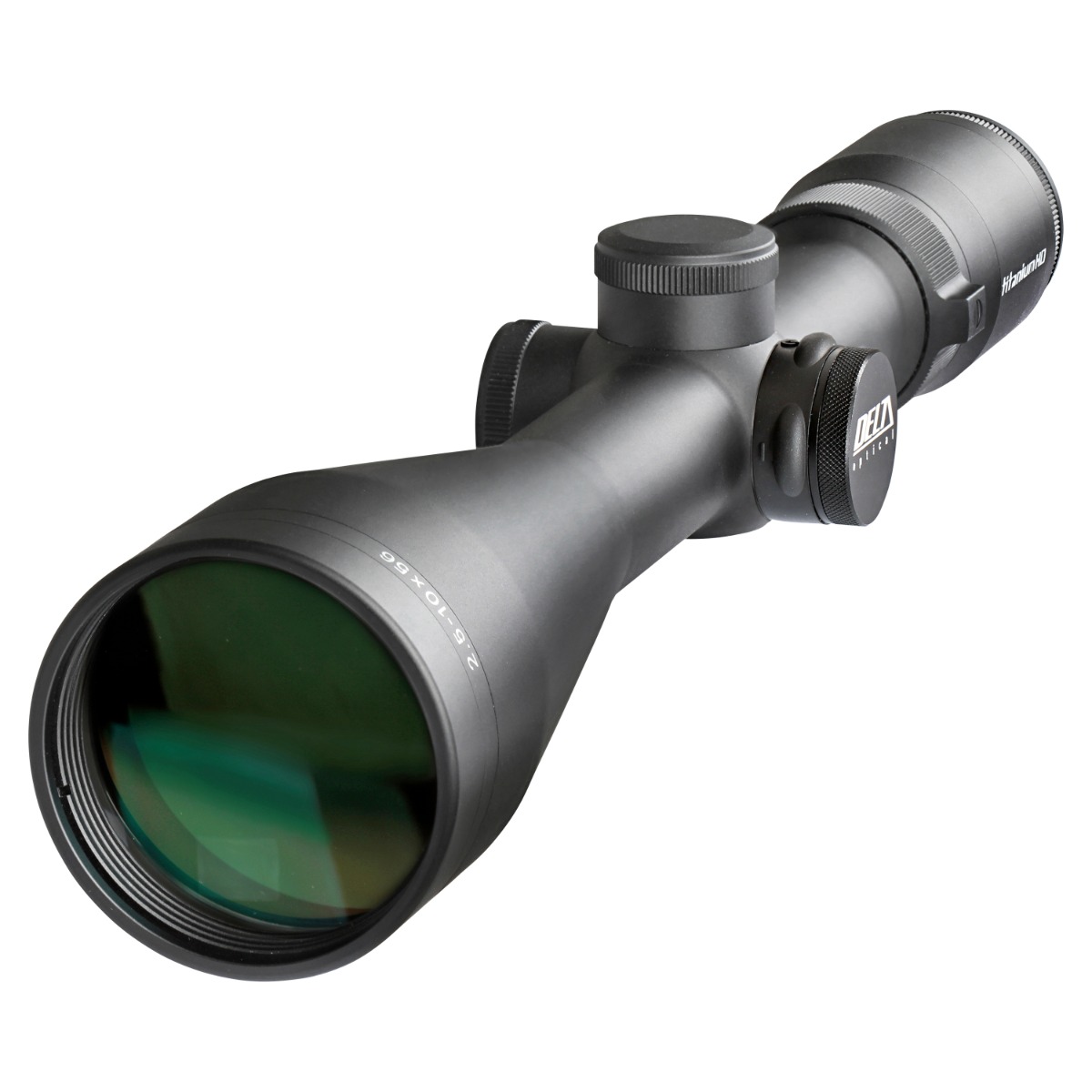 Delta Titanium HD 2.5-10x56 Digi Illuminated 4A-S SFP Rifle Scope