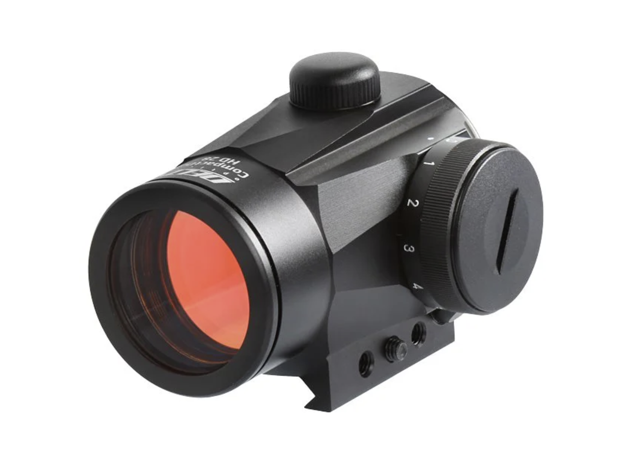 Delta Optical Compact Dot HD 28mm 2 MOA Red Dot Sight Weaver/Picatinny