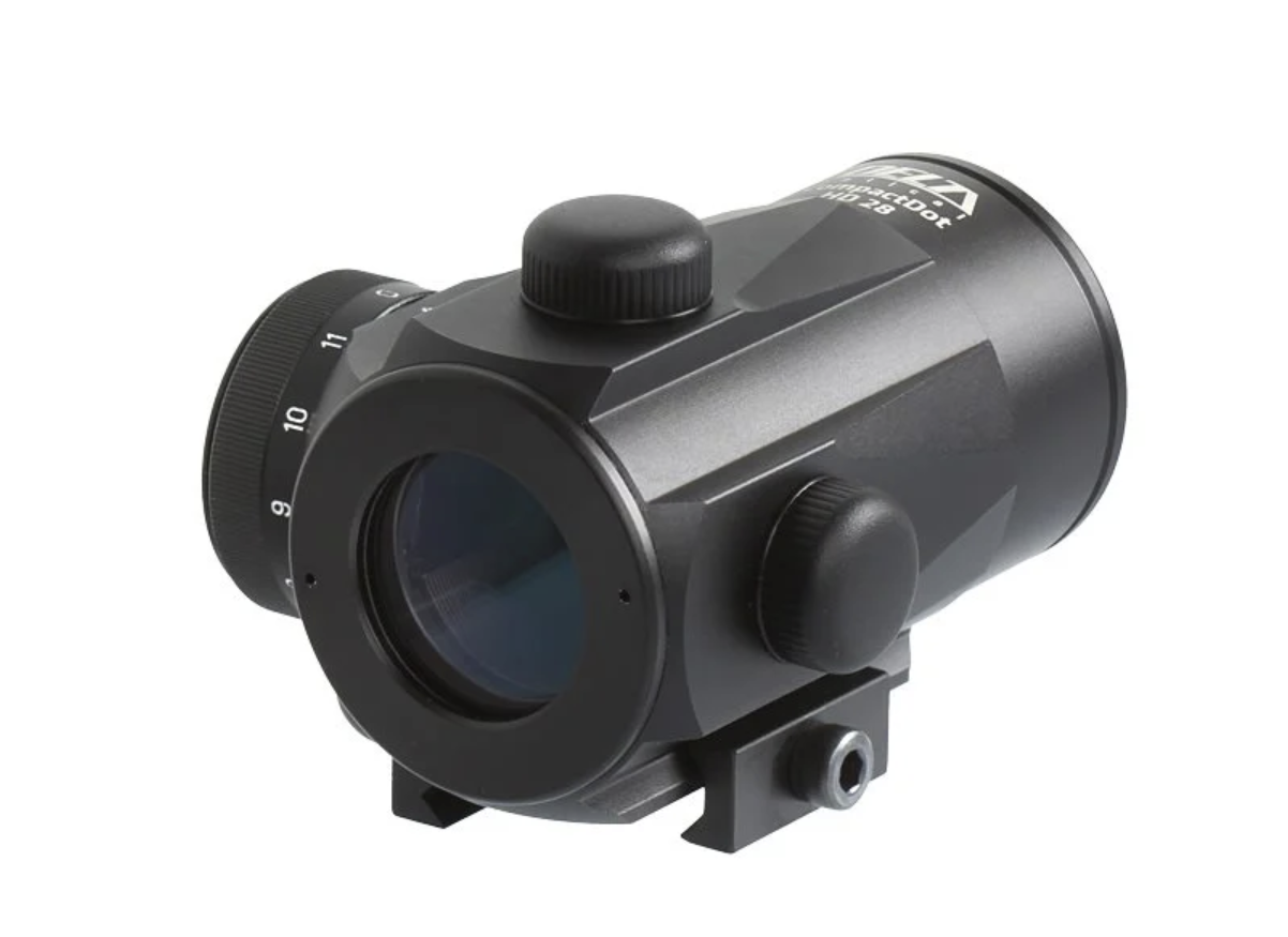 Delta Optical Compact Dot HD 28mm 2 MOA Red Dot Sight Weaver/Picatinny