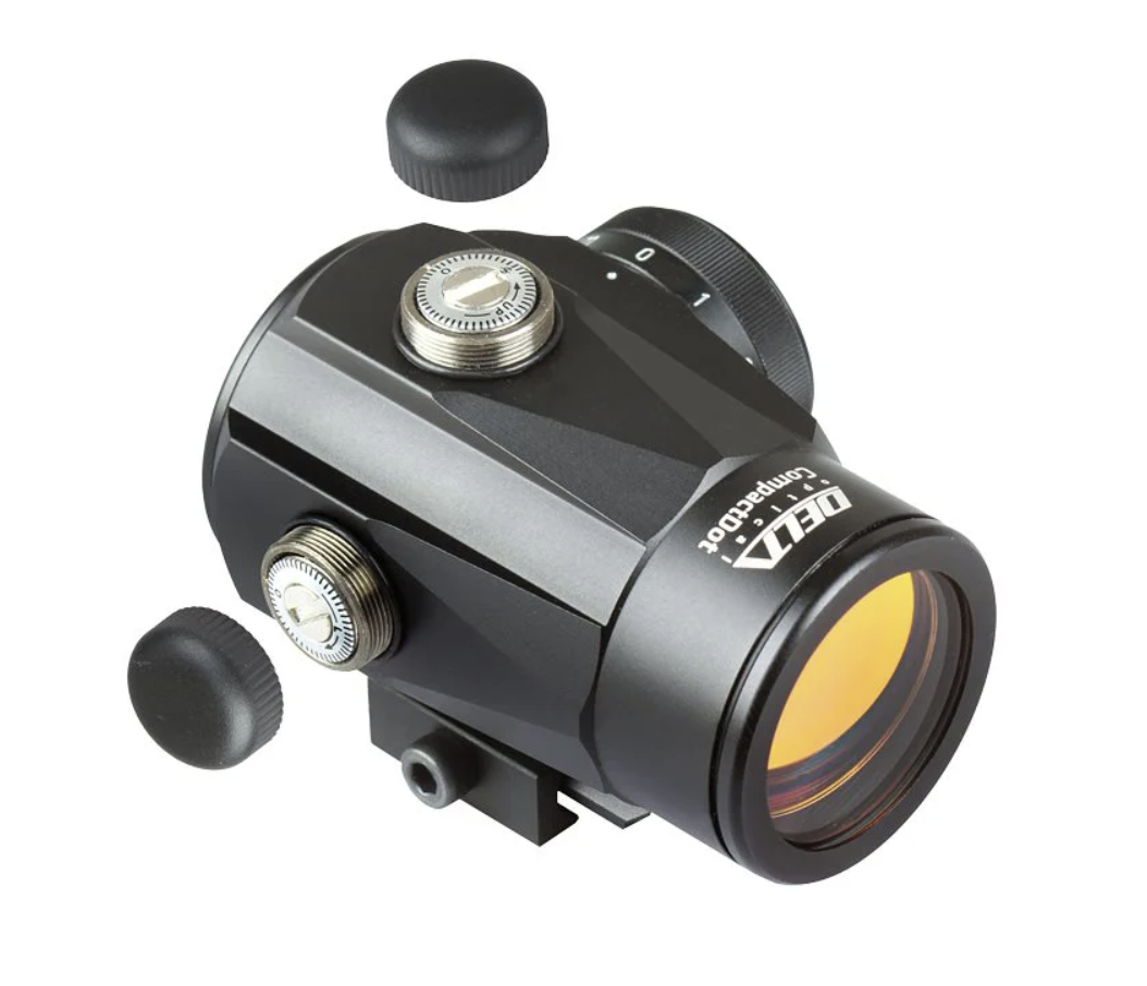 Delta Optical Compact Dot HD 28mm 2 MOA Red Dot Sight Weaver/Picatinny
