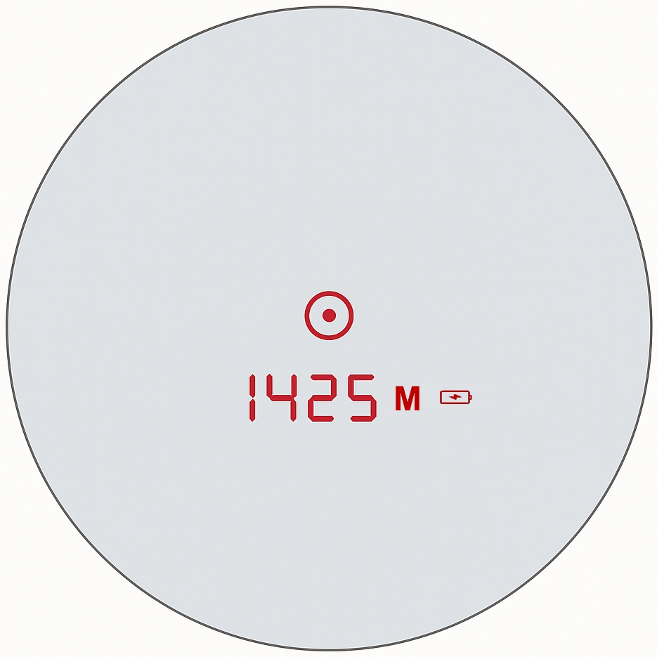 Delta Titanium RF 9x45 HD Laser Rangefinding Binoculars