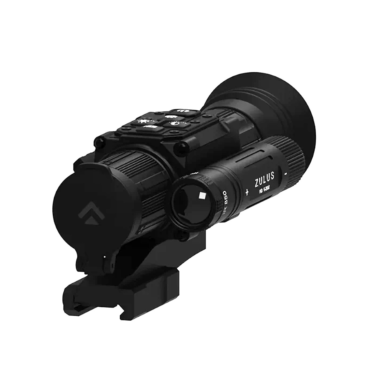 DNT Optics ZULUS HD 5-20X Digital Night Vision Scope (Picatinny Rail Included)