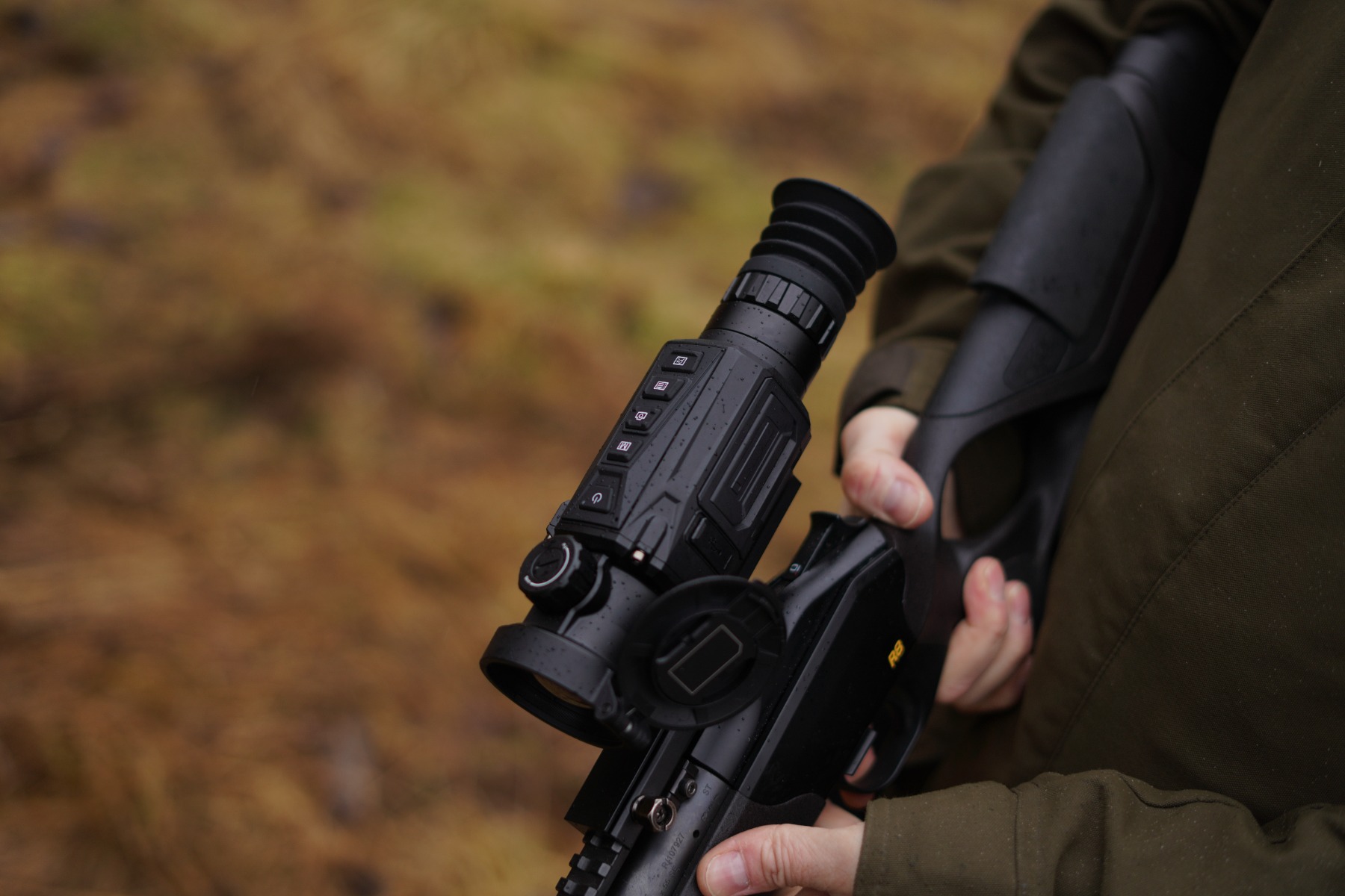 HIKMICRO Thunder 2.0 HM-TQ50 2.6x 50mm 20mK 640x512px 12µm Smart Thermal Weapon Scope with Rail