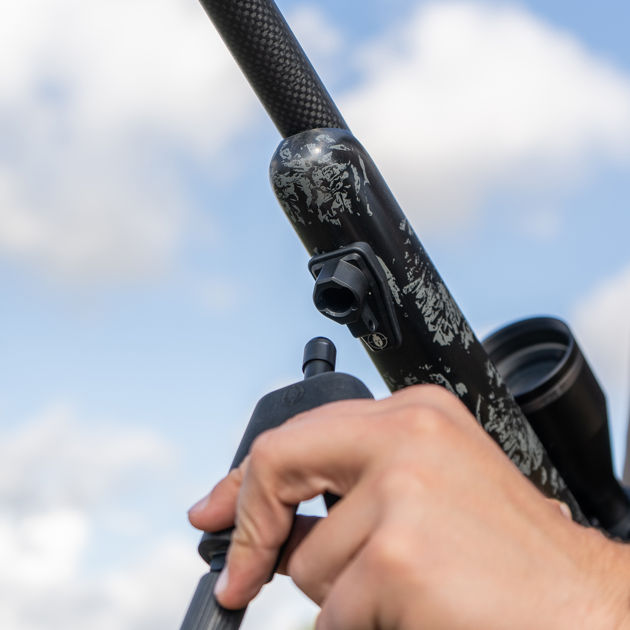 Spartan Springbok Bipod QD MagnaSwitch Bipod Pan/Cant 19.5-38.5" Adjustable