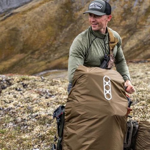 Eberlestock Lightweight Rain Cover - Large - Coyote Brown