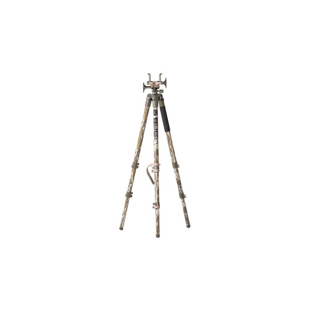 BOG Deathgrip Aluminium Shooting Tripod - Mossy Oak Bottom Land 