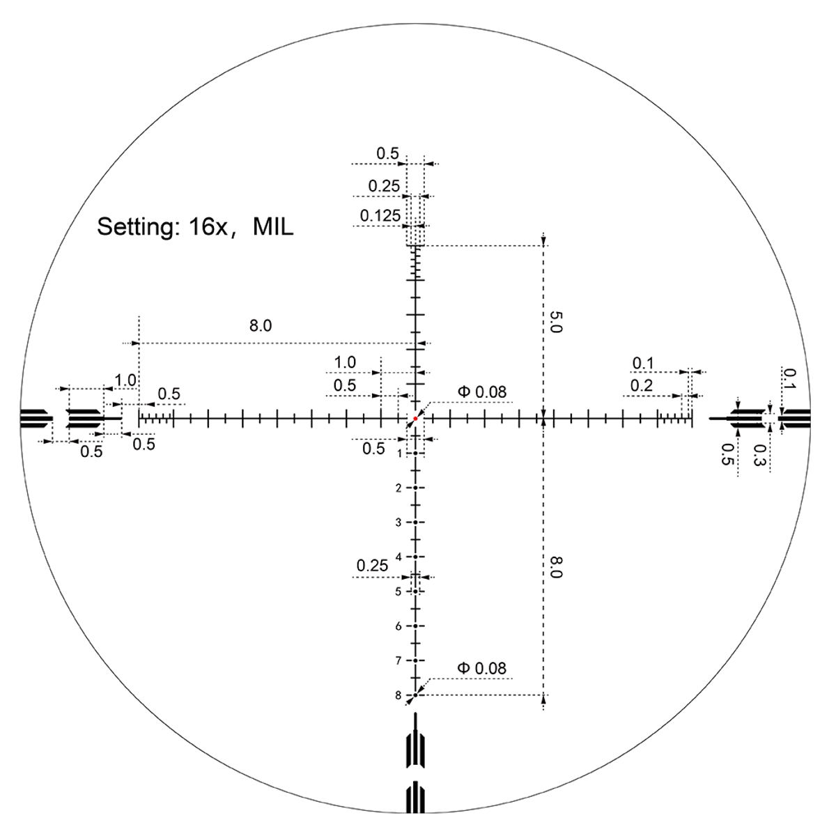 Vector Optics Orion Pro Max 4-16x44 SFP HD VOR-7 1/10MIL 30mm Rifle Scope